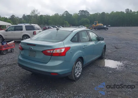 2012 Ford Focus Se from USA, damaged, VIN 1FAHP3F26CL231275